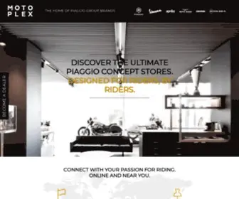 Motoplexpiaggio.com(Motoplex Piaggio) Screenshot