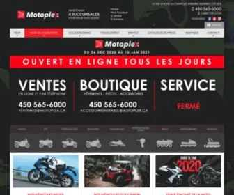 Motoplexstjerome.ca(Motoplex Mirabel) Screenshot