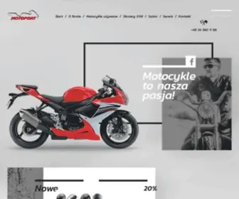 Motoport.com.pl(Skutery, motocykle, quady, częstochowa) Screenshot