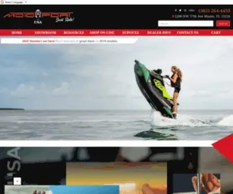 Motoportusa.com(Home Motoport USA Miami) Screenshot