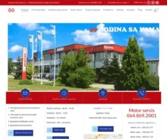 Motor-Jagodina.rs(Motor d.o.o Najbolji prijatelj Va) Screenshot