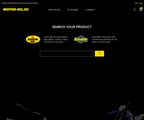 Motor-Oil.eu(Motor Oil) Screenshot