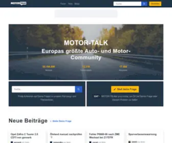 Motor-Talk.de(/ Are you a human) Screenshot