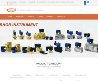 Motor-Valve.com(Hangzhou Darhor Technology Co) Screenshot