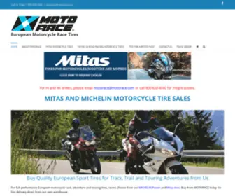 Motorace.com(MItas and MICHELIN Motorcycle Tires Sold by MOTORACE) Screenshot