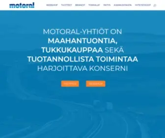 Motoral.fi(Etusivu) Screenshot