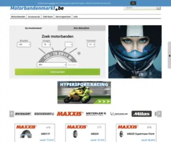 Motorbandenmarkt.be(Motorbandenmarkt) Screenshot