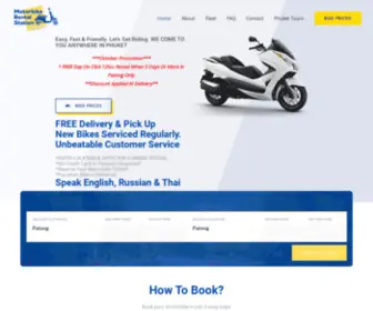 Motorbike-Rental-Station-Phuket.com(Motorbike & Scooter Rental Station Phuket FREE Delivery) Screenshot