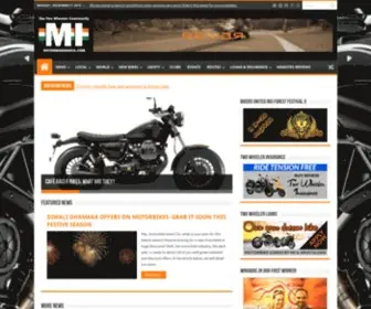 Motorbikesindia.com(Motorbikes india (MI)) Screenshot