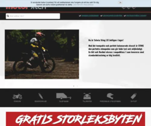 Motorbiten.se(Även på nätet) Screenshot