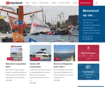 Motorboot.com(Website/maandblad voor de Motorvaart) Screenshot