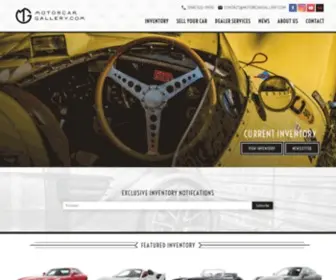 Motorcargallery.com(Classic Car Gallery) Screenshot