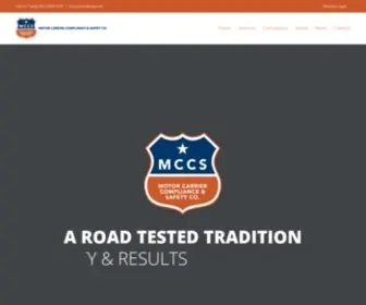 Motorcarrieronline.com(Motor Carrier Compliance) Screenshot