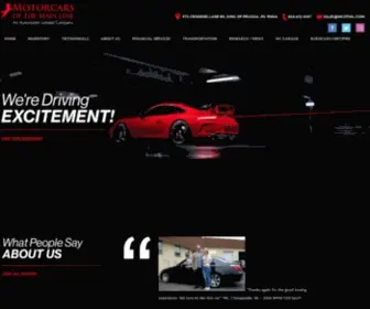 Motorcarsofthemainline.com(Motorcars of the Main Line) Screenshot