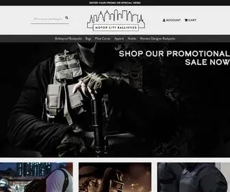 Motorcityballistics.com(Bulletproof Backpacks) Screenshot