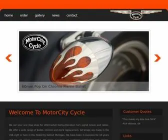 Motorcitycycle.com(MotorCity Cycle) Screenshot