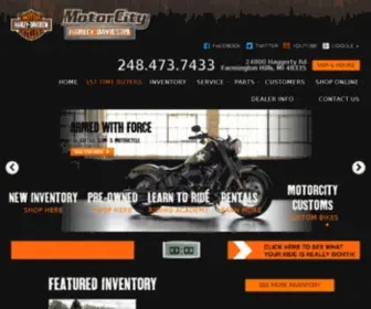 Motorcityharley.com Screenshot