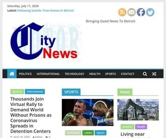 Motorcitynews.org(Bringing Good News To Detroit) Screenshot