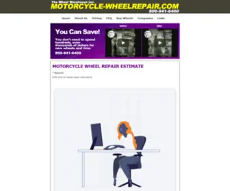 Motorcycle-Wheelrepair.com(Offering expert motorcycle wheel and rim repair) Screenshot