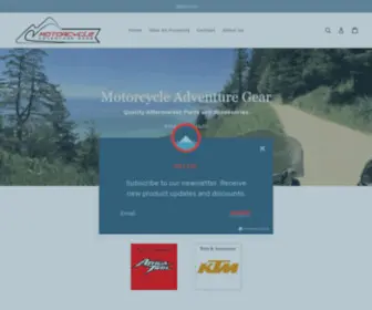 Motorcycleadventuregear.com(Motorcycleadventuregear) Screenshot