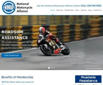 Motorcyclealliance.com.au(National Motorcycle Alliance) Screenshot