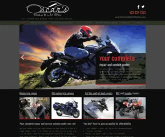 Motorcycleandjetskirepairphoenix.com(Oscar’s Bikes and Jet Skis) Screenshot