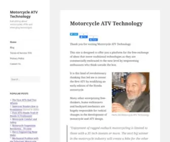 Motorcycleatvtechnology.com(This site) Screenshot