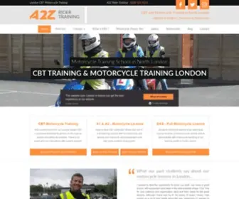 Motorcyclecbtlondon.co.uk(London Motorcycle Training) Screenshot