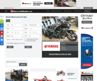 Motorcycledealers.ca Screenshot