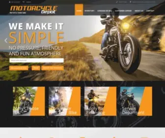 Motorcycledepot.com(Motorcycledepot) Screenshot