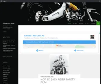 Motorcyclenews.net(Motorcycle News) Screenshot