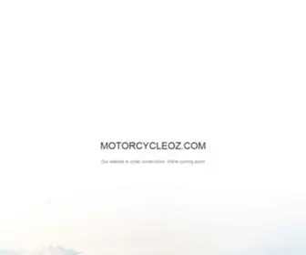 Motorcycleoz.com(Build a Free Website) Screenshot