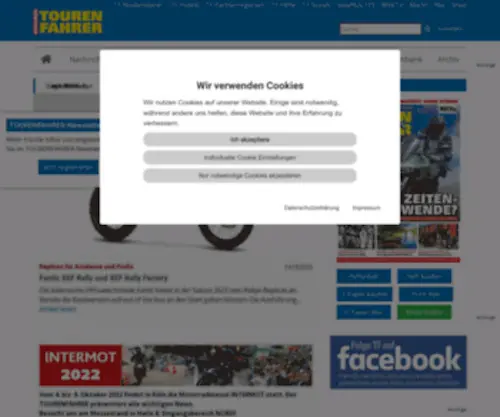 Motorcyclerider.de(Zubehör) Screenshot
