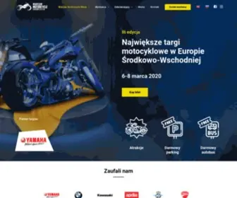 Motorcycleshow.pl(Warsaw Motorcycle Show) Screenshot