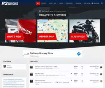 Motorcyclesintl.net(R3Owners) Screenshot
