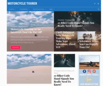 Motorcycletourer.com(Motorcycle Tourer) Screenshot