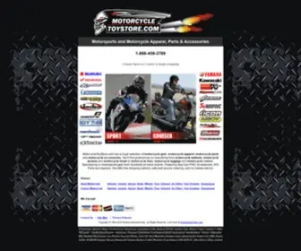 Motorcycletoystore.com(Motorcycle Accessories and Motorcycle Gear) Screenshot
