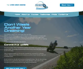 Motorcycletraining.net(Newcastle Rider Training) Screenshot