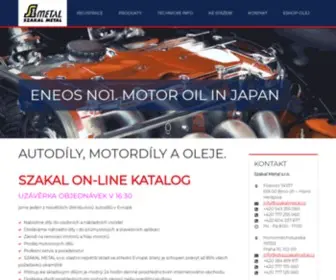 Motordily.cz(Autodíly) Screenshot