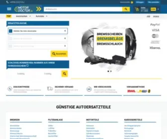 Motordoctor.de(Onlineshop) Screenshot