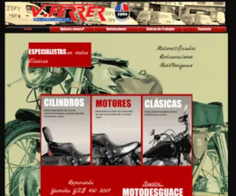 MotorectificadosvFerrer.com(Rectificados y reparaciones de motor para moto y scooter) Screenshot