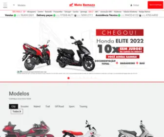 Motoremaza.com.br(Honda Moto Remaza) Screenshot
