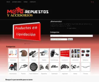 Motorepuestosyaccesorios.com(Accesorios y Repuestos para Motos en Quito Ecuador) Screenshot