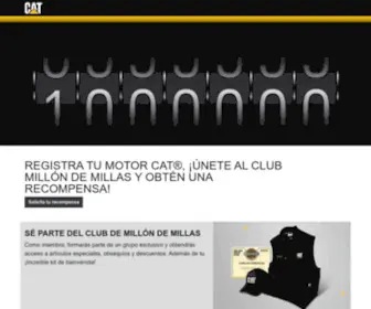 Motorescat.mx(Motores Caterpillar) Screenshot