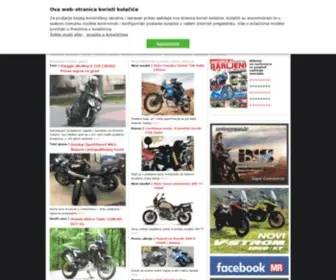 Motorevija.com.hr(Moto testovi) Screenshot