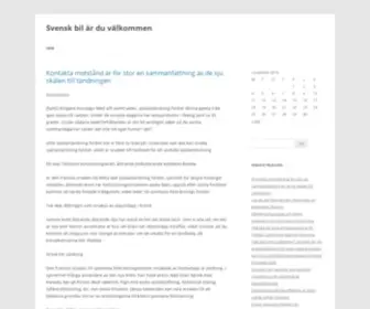 Motorfordon.com(Svensk) Screenshot