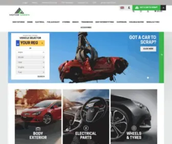 Motorgreen.co.uk(Motor Green Group Vehicle parts) Screenshot