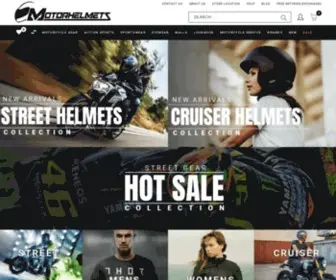 Motorhelmets.com(Shop for Moto Gear) Screenshot