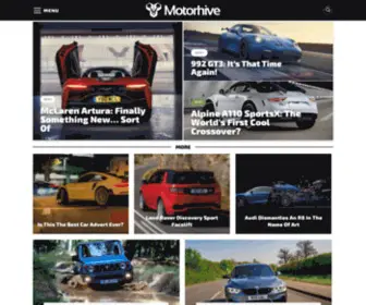 Motorhive.co.uk(The Home of the True Car Enthusiast) Screenshot