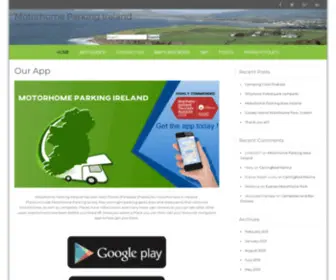 Motorhomeparkingireland.com(Motorhome Parking Ireland) Screenshot